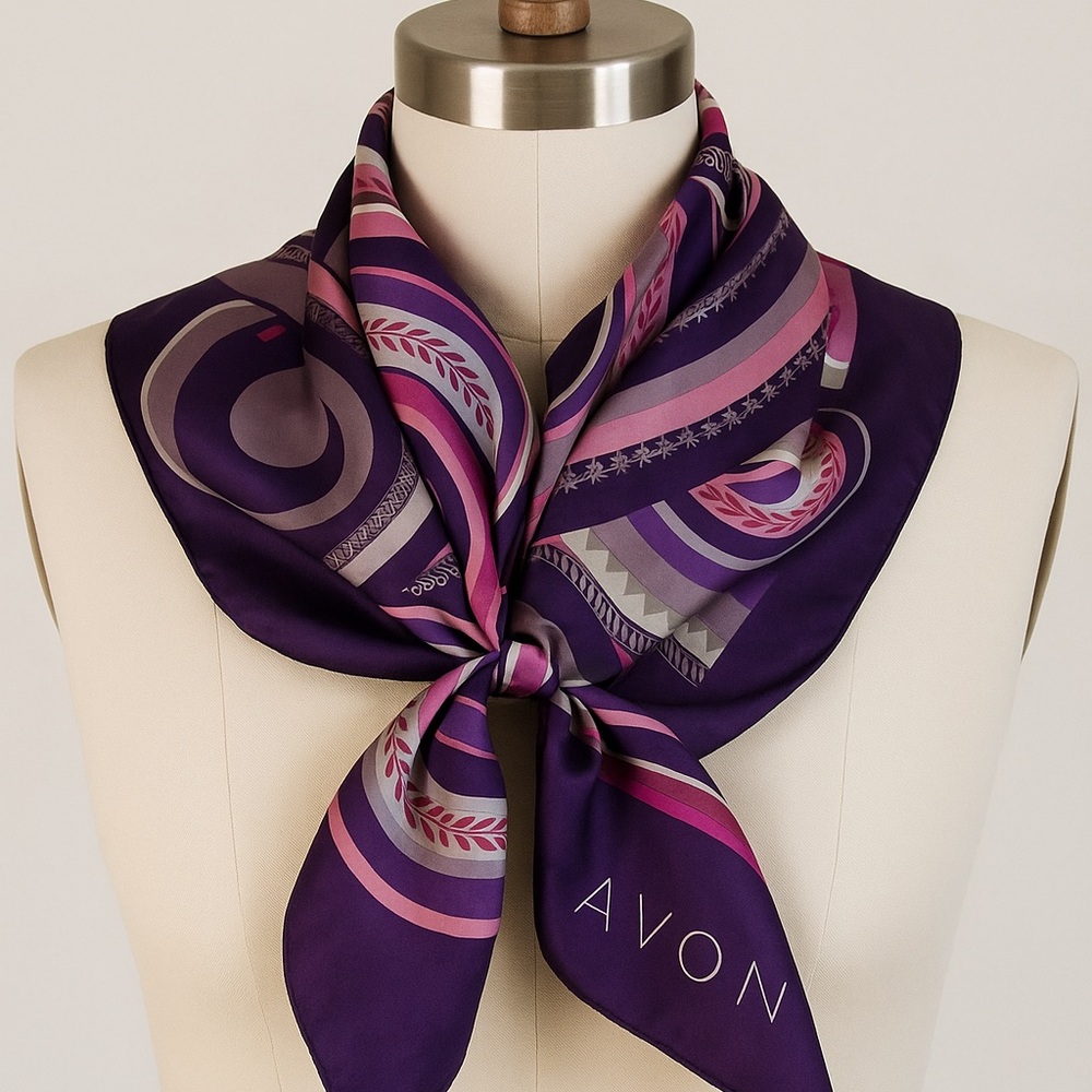 Avon Scarf - 34” Square